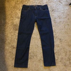 Mid-Rise, Straight Jeans